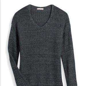 Steel colored sweater. Size M. Barely worn.